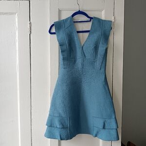 Sandro DRESS. SIZE 1. Size 2US. LIGHT BLUE